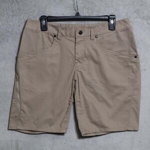 Arc'teryx Shorts Mens 32 Beige Chino Stretch Pockets 9 Inseam Hiking Climbing